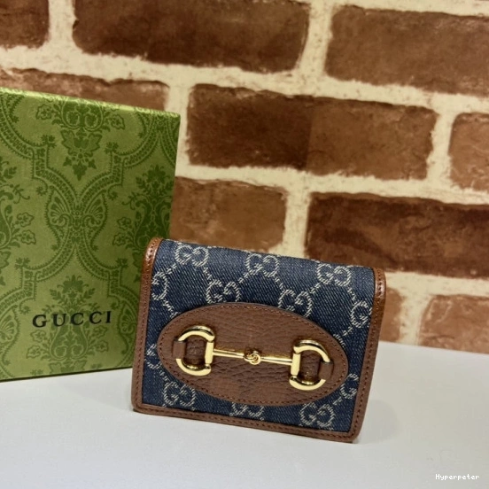 Hyperpeter Horsebit case card wallet 1955 Gucci 0816